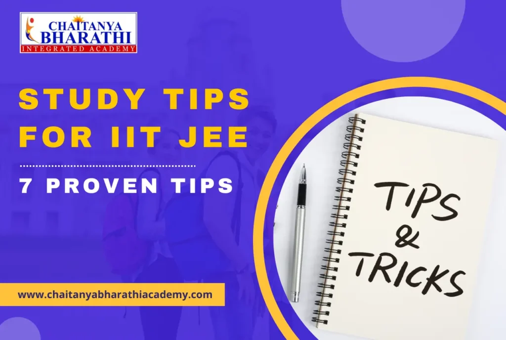 Study tips for IIT JEE