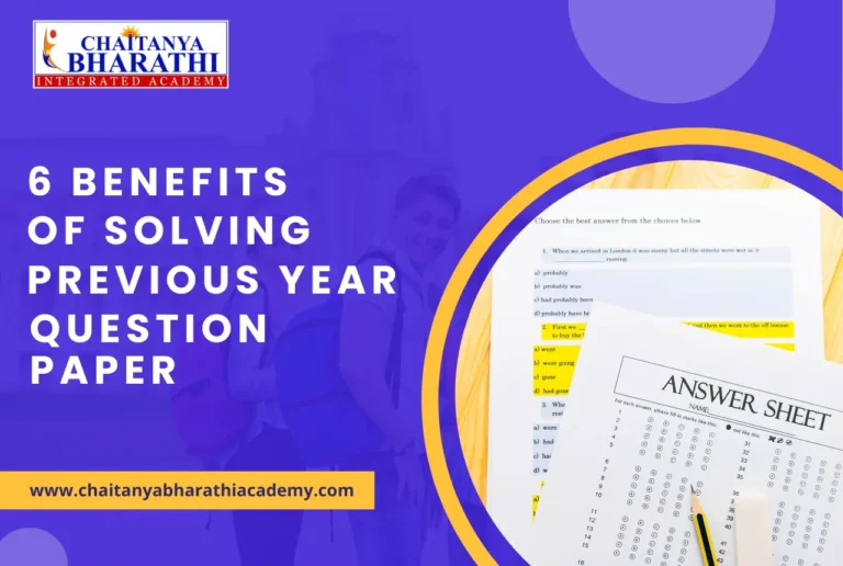 benefits of solving IIT JEE previous year question paper