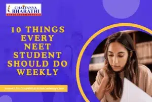 10 Things Every NEET Student Should Do Weekly