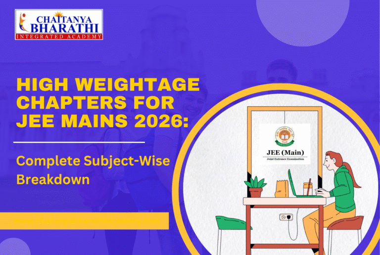 high weightage chapters for jee mains