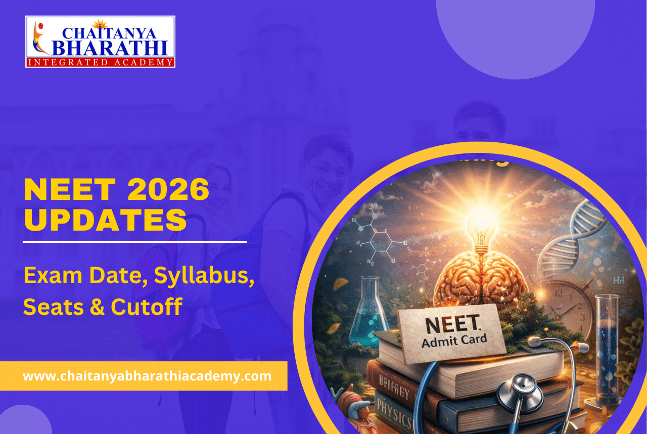 Read more about the article NEET 2026 Updates: Exam Date, Syllabus, Seats & Cutoff — Complete Guide